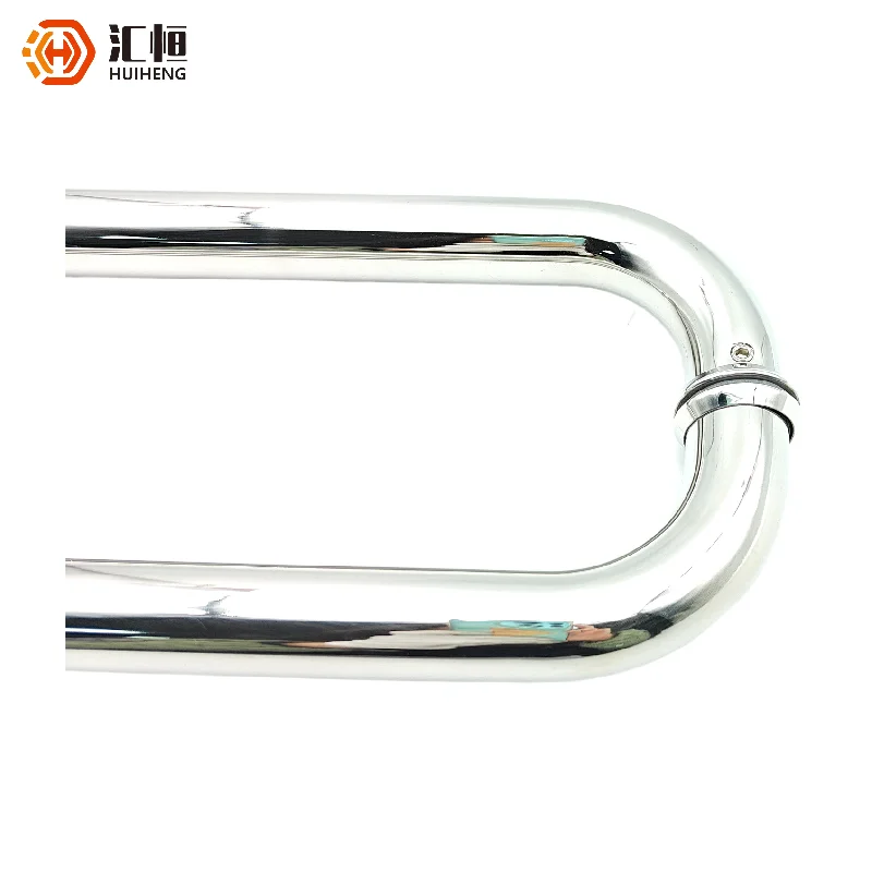 Modern Stainless Steel and Brass Glass Door Handle for Bathroom for Window Pull and Window Handle Product