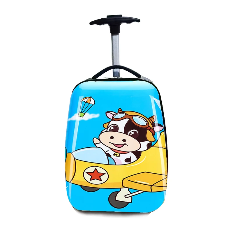 2023 New Style School Bag Cartoon Trolley Kids Travel Luggage Shopping Trolley Bag Clearance Vip Trolley Bag