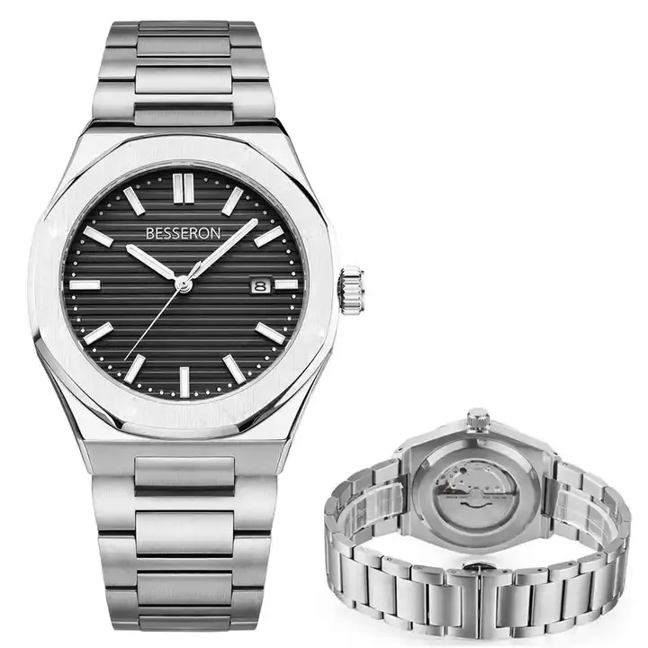 3A High Quality Luxury Business Watch 904L Stainless Steel Band Watches Original import Automatic Mechanical Watches For Men