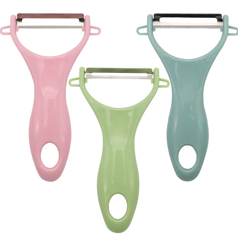 F1-520 кухонных керамических для фруктов и овощей, фруктов и овощей Многофункциональный тонкой кожи выскабливание Длинные кожи непрерывного ручной нож пилинг инструмент