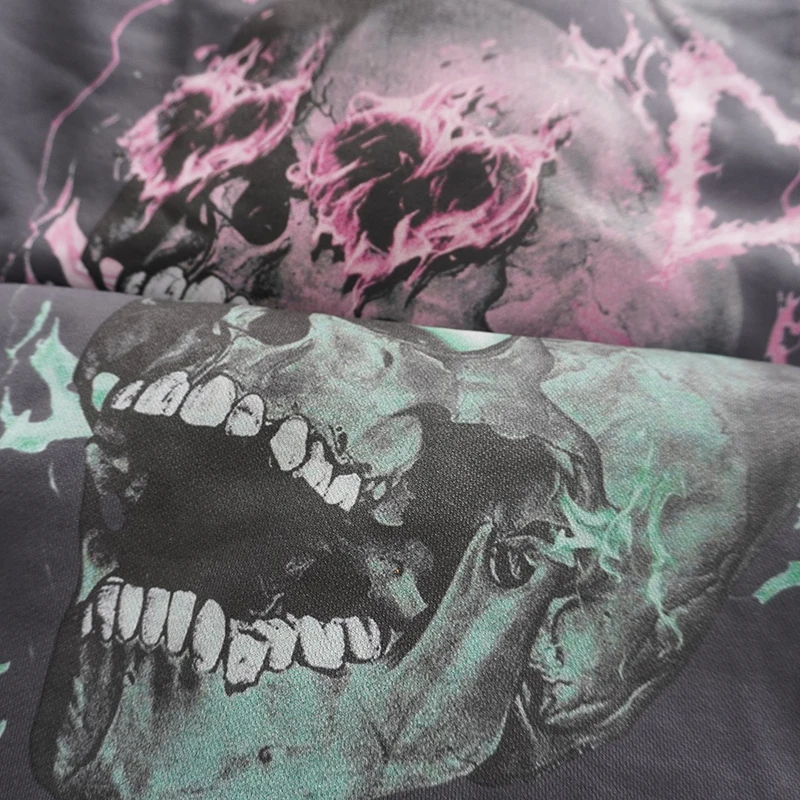2024 casual vacation cotton and polyester silk screen printed shirt for men and womens