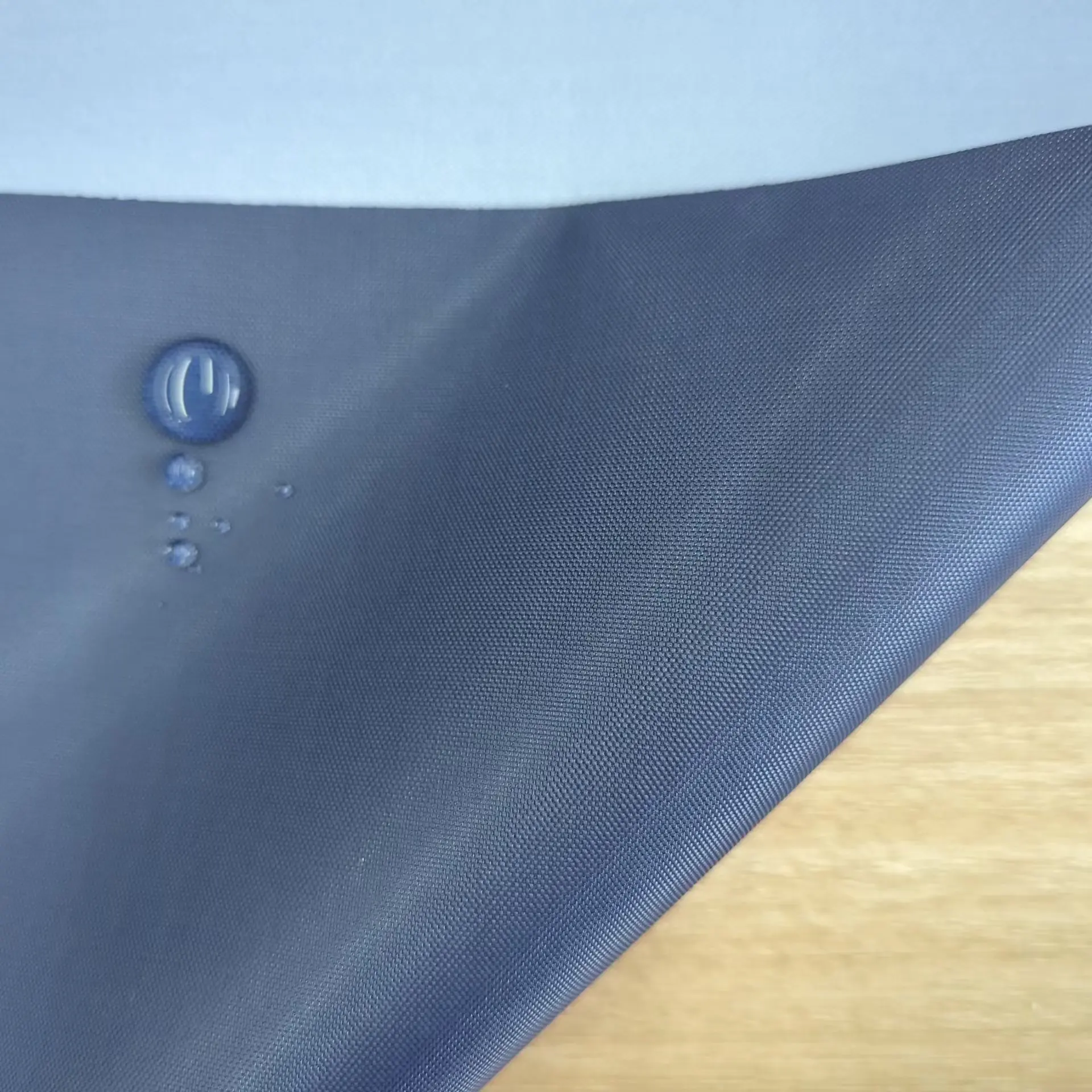 Good quality 200D pu milky 800mm oxford fabric for awning table cloth