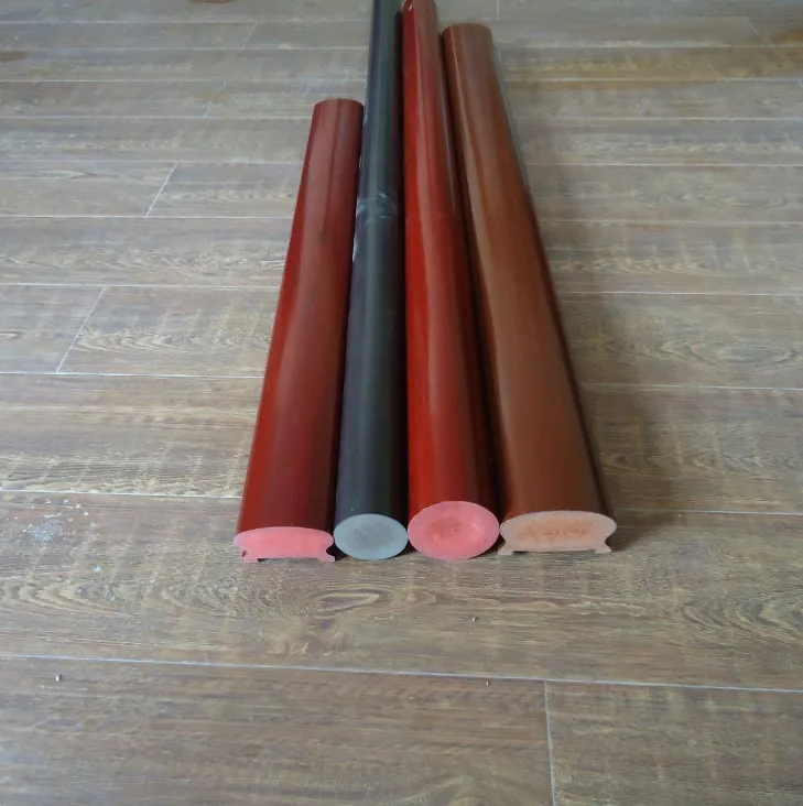 plastic material stair handrail