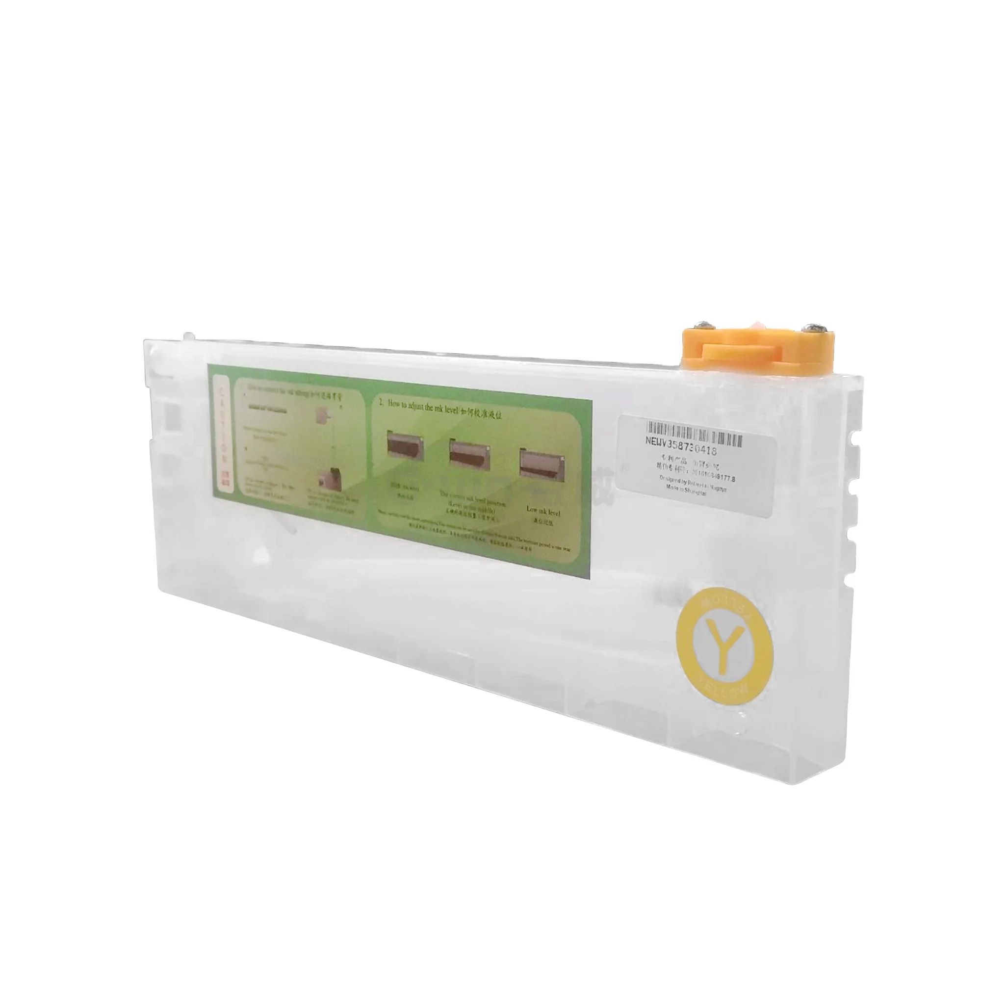 New Horizontal Cartridge 440Ml Empty Ink Tank For Roland Ej640 Rf640 Rs640 Xf640 Printer Spare Part External Ink Tank Printers