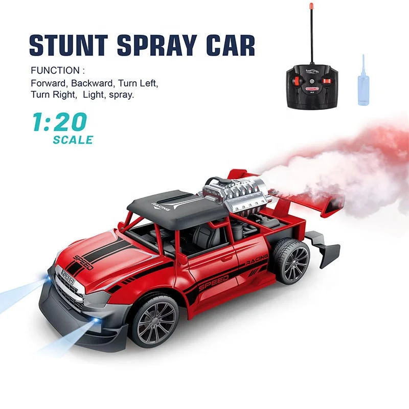 RC jet fart spray car 1:20 rc car high speed off-road electric Radio Control Toys translation remote control car