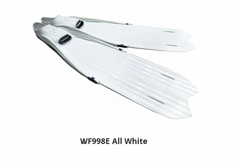 CE certification Professional free diving thermoplastic long fins deep diving fishing  rubber swim  diving fins