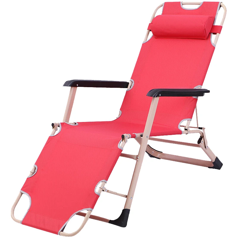 
multi-color metal 2 way 2in1 folding sleeper chair single & bed camping outdoor fold adjustable soft foam bed chair hotel 
