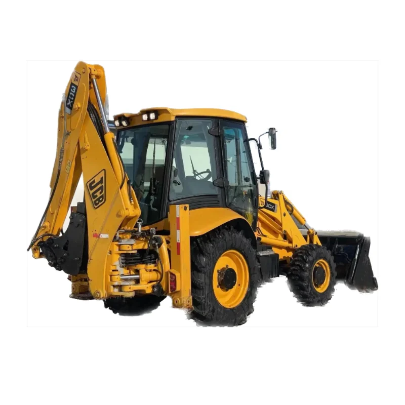 JCB3CX подержанный экскаватор двойного назначения