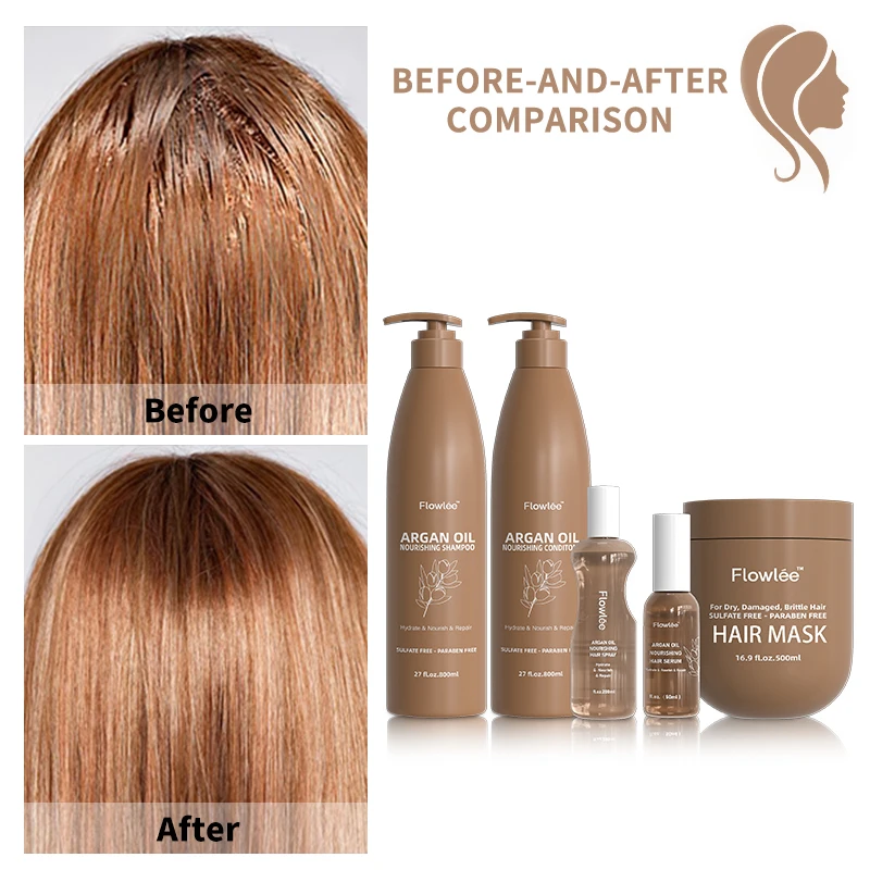 Diwei OEM/ODM Hair Care Factory Direct Selling Refreshing Nourishing Oem Hair Shampoo Hair Care Set Styling Cosmetic Factory