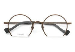 2021 customized Pure Titanium glasses  full frame Optical Frame eyeglasses blue light blocking reading and myopia glasses 7724