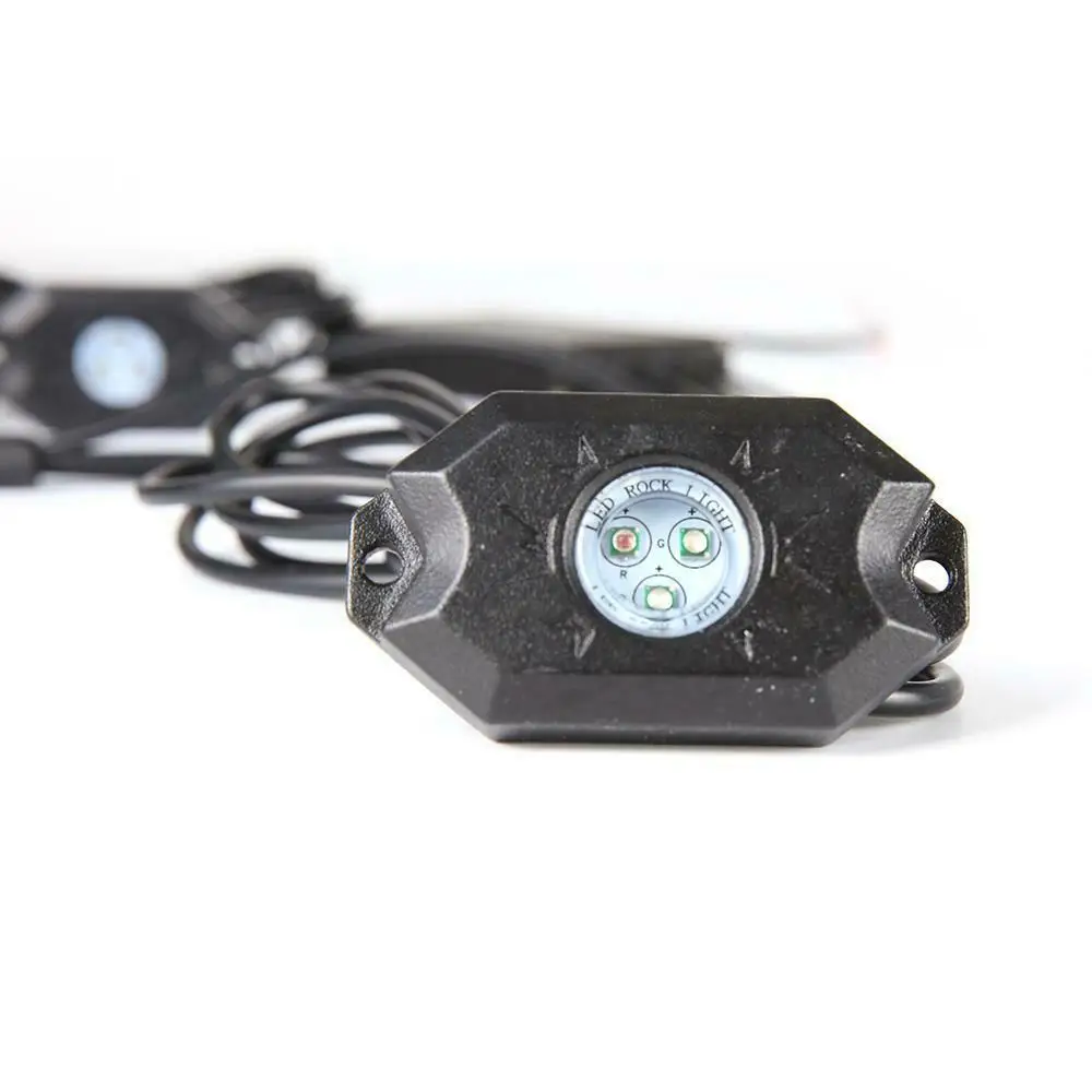 best high power waterproof bright green blue orange white purple LED Dome UTV offroad truck f150 Rock Lights