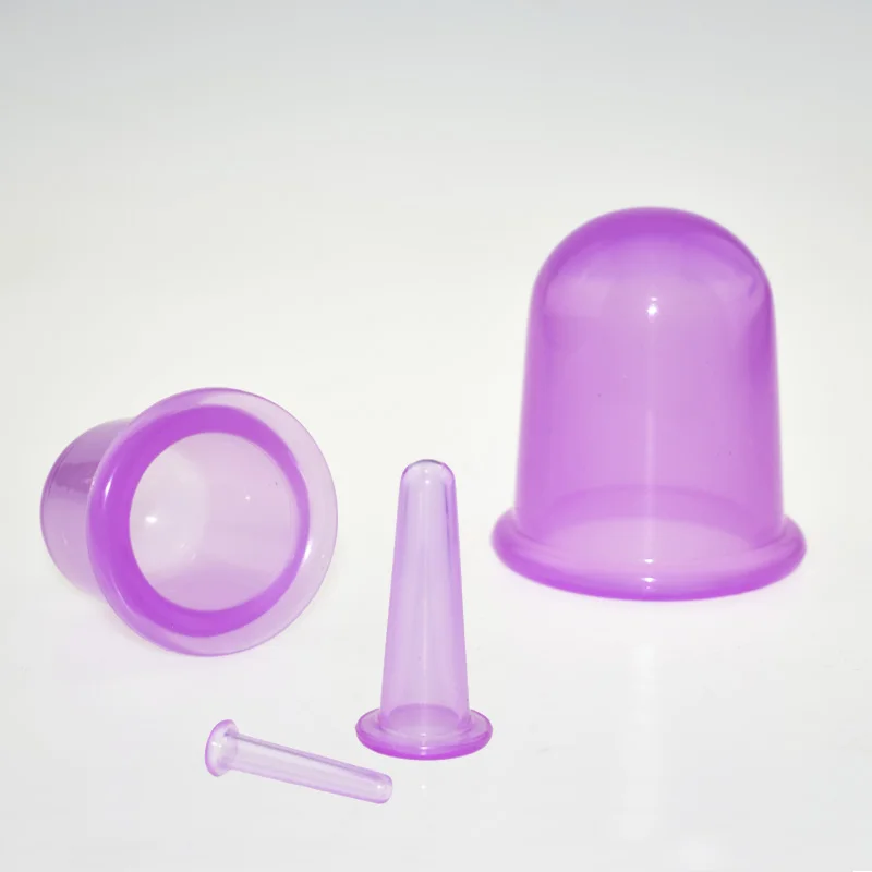 Eye Face Vacuum Massage cupping cup Kit therapy silicone facial cupping