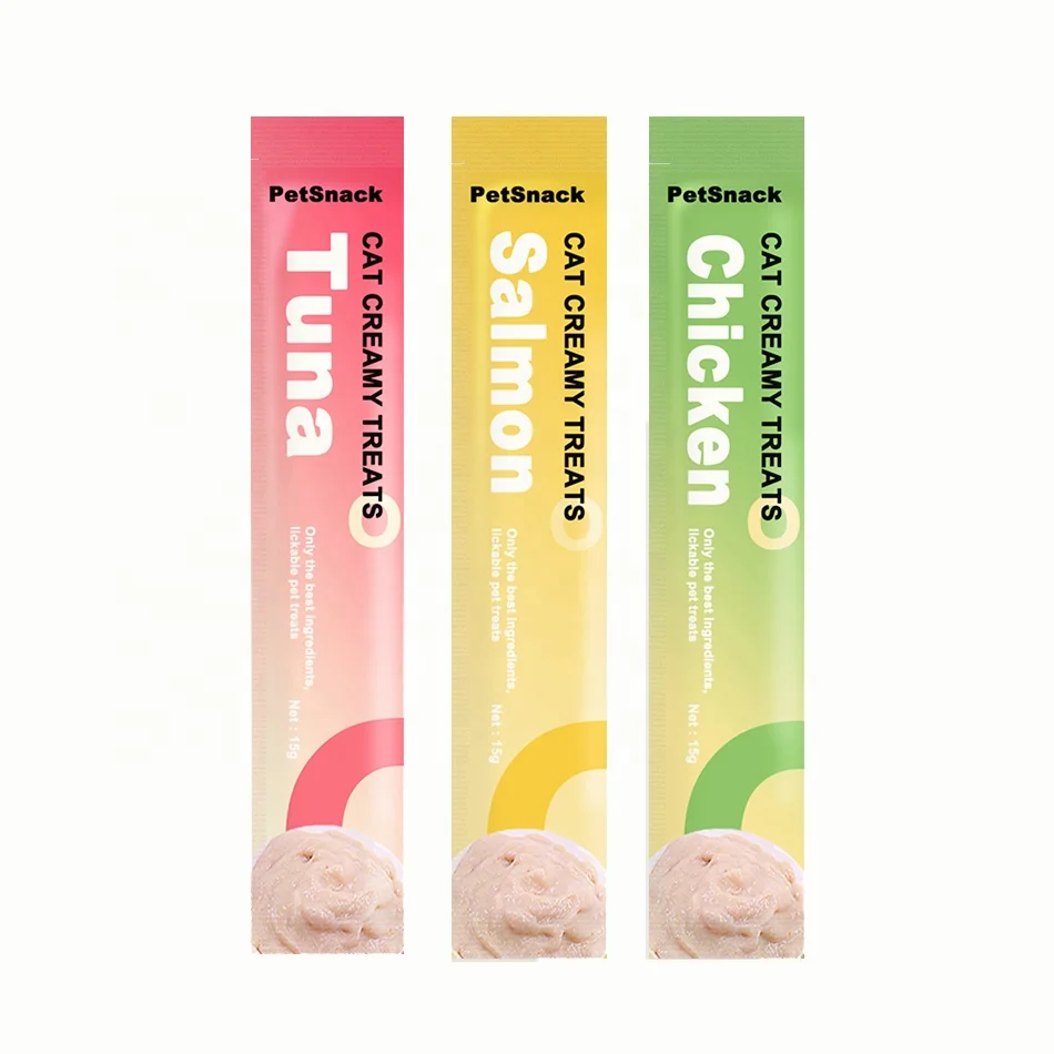 OEM Wholesale Petmetro Creamy Cat Goodness - Smooth & Moist, Nutritious Cream Treats Your Cat Will Love, Cat Creamy Goods