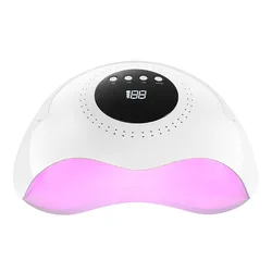 Professional Nail Curing Dryer Machine Big Space Cordless Rechargeable 120W UV LED Nail Lamp