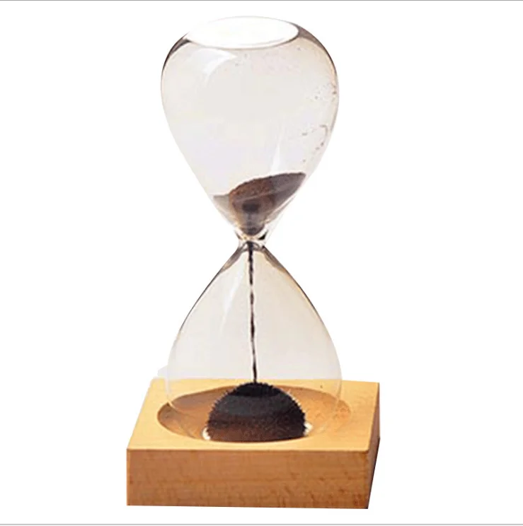 Creative magnet  hourglass sand timer gift