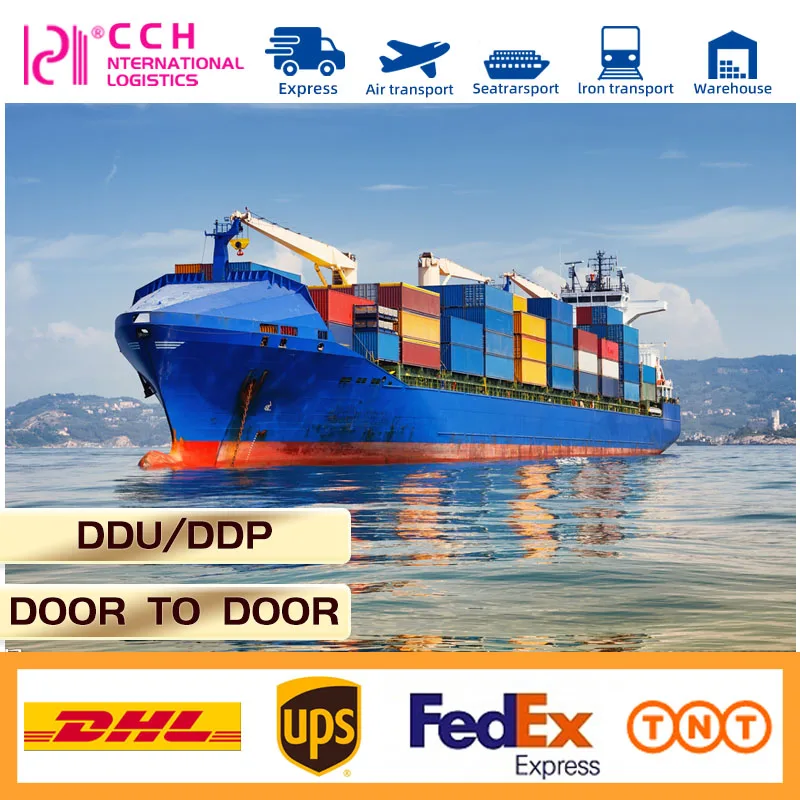 Door to door service sea air freight forwarder from China to UK/Europe