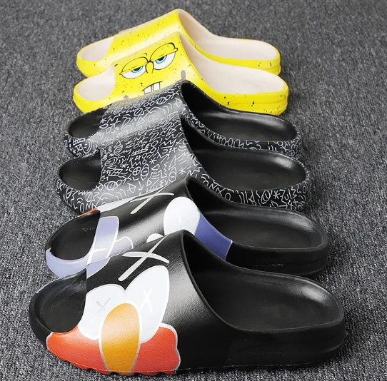  JHS002 OEM ODM оригинальные модные Нескользящие мягкие летние тапочки