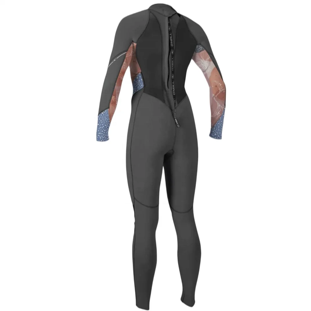 3/2 womens Neoprene Back Zip Fullsuit Surfing Wetsuits