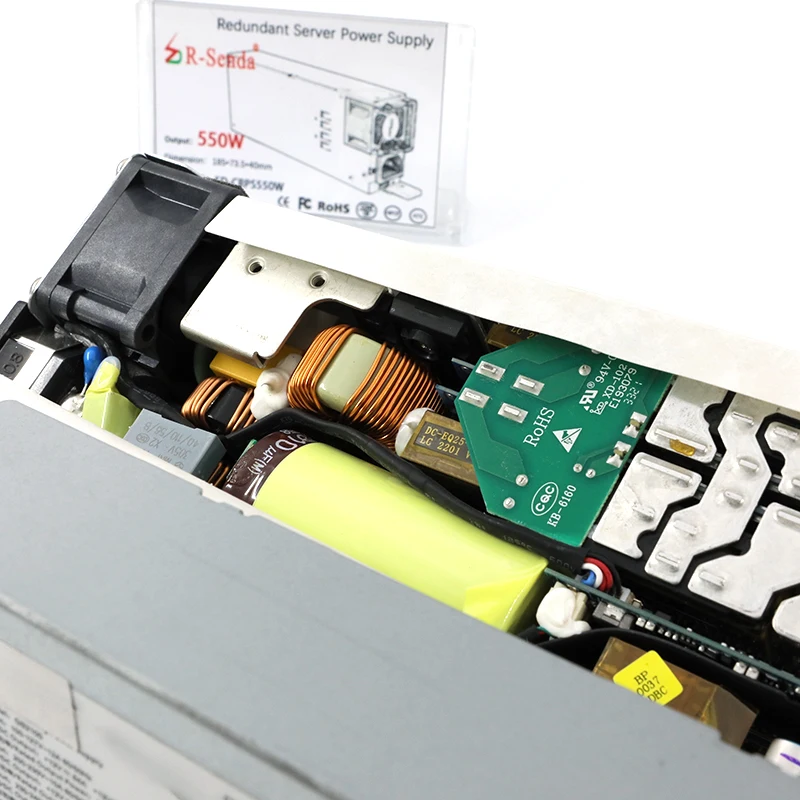 RSD Redundant Power Supply 1U 550W 800W Server Psu 1200W 2100W Hot Swap Redundant Power Supply For Server System
