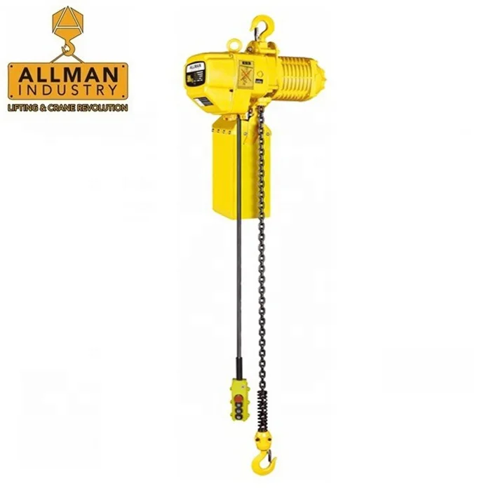 Allman CE Iso Approved Building Hoist Electric Chain Hoist 5 Ton Electric Hoist