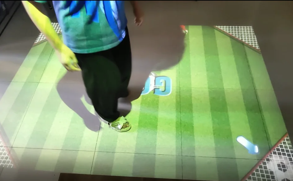  Popular portable projector interaction system with interactive projection floor games indoor amusement playing