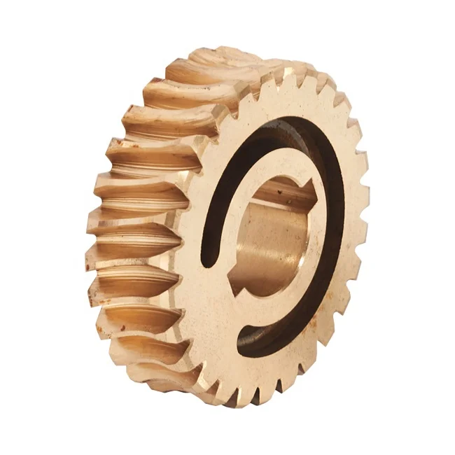 Factory Customize cnc machining parts turning Mini Worm Gear