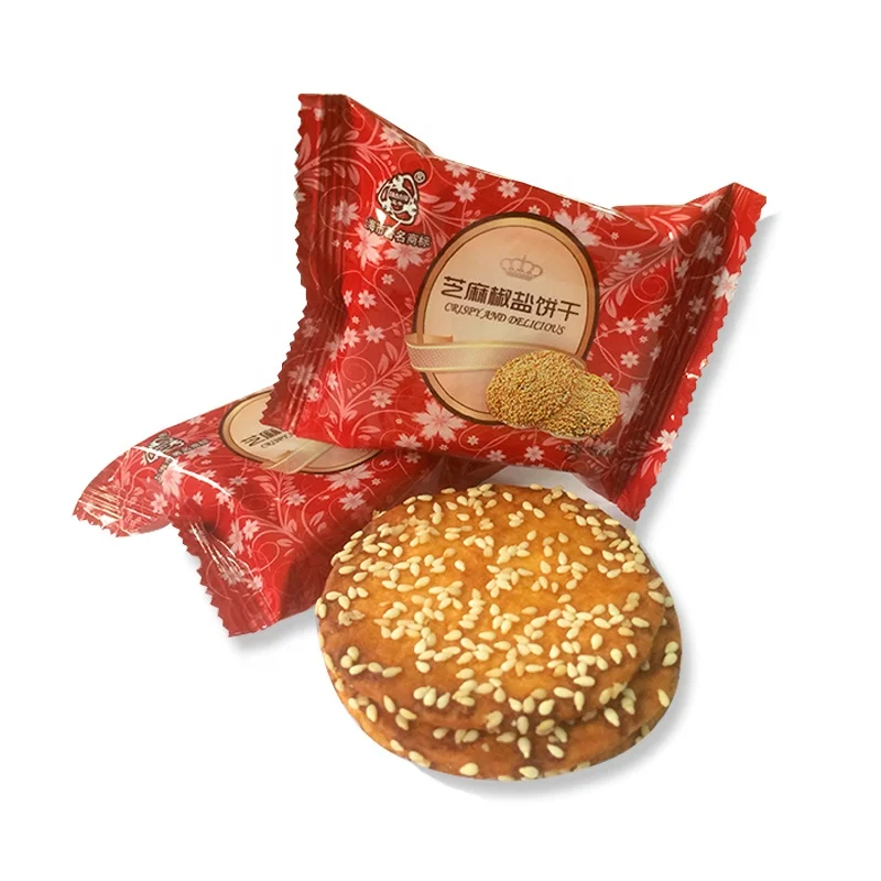 Hot sale new product sesame salt spiced crispy sesame biscuit