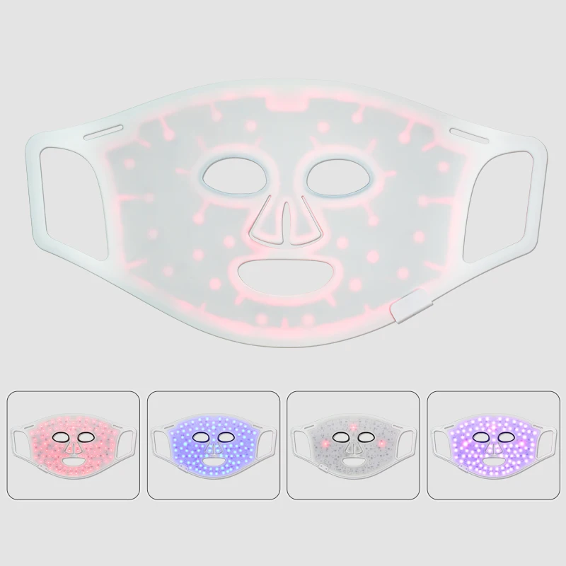 Led Silicone Face Mask Led Face Mask Professional Full Face Led Mask