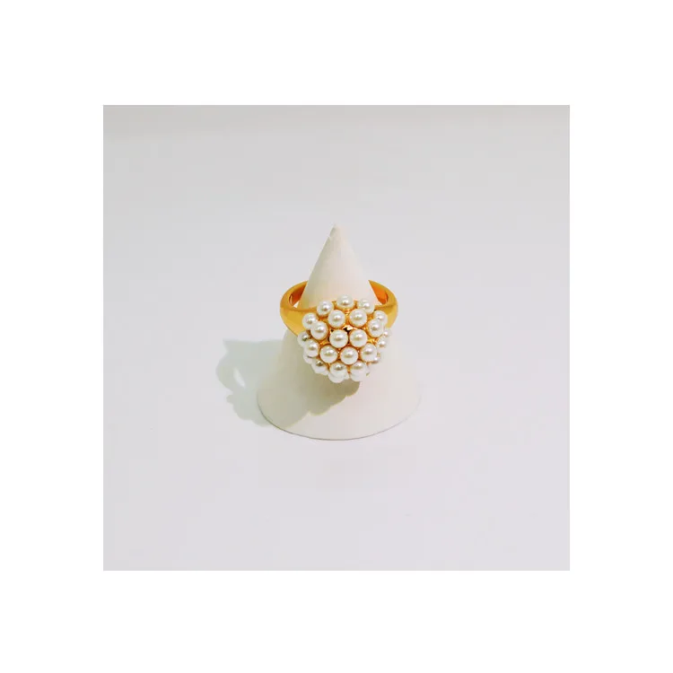 Китайское Оригинальное высококачественное Европейское и американское кольцо, крупные Простые Ювелирные изделия, кольцо с жемчугом