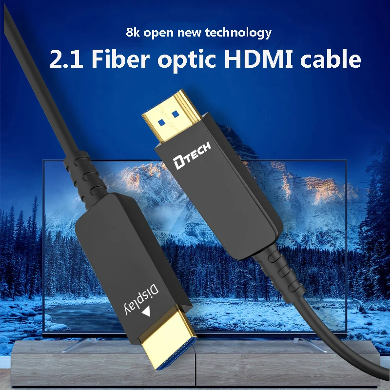 Новый Передача сигнала 48gbs 8k 1 м 2 м 3 м 5 м 10 м 20 м 50 м 100 м дисплей к hdmi cable2.1
