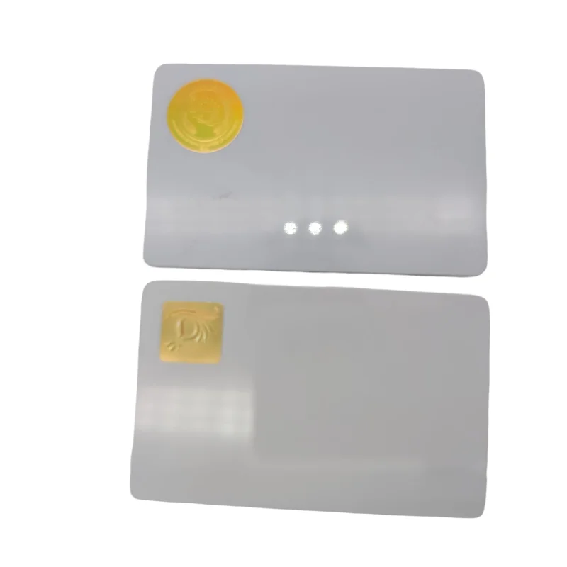 ISO11785 Protocol  SLE4442 4428 Contact ID  plain white PVC  Card with Hico 2750 OE  magnetic strip