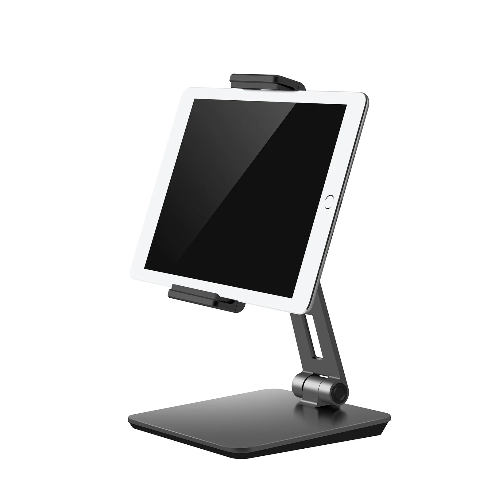 AP-7XN Adjustable Tablet Stand for Desk Hands Free Aluminum Alloy Smart Phone Holder for iPhone iPad Air Mini Pro 4.7'-12.9'