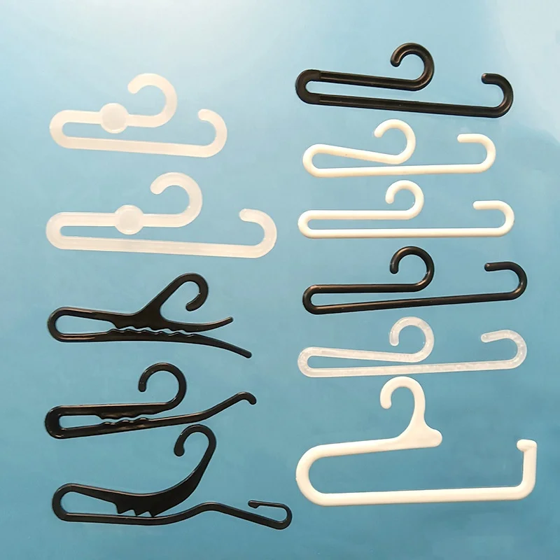 China factory wholesale PP scarf hanging hook cheap small S plastic swing sock hook sock hanger