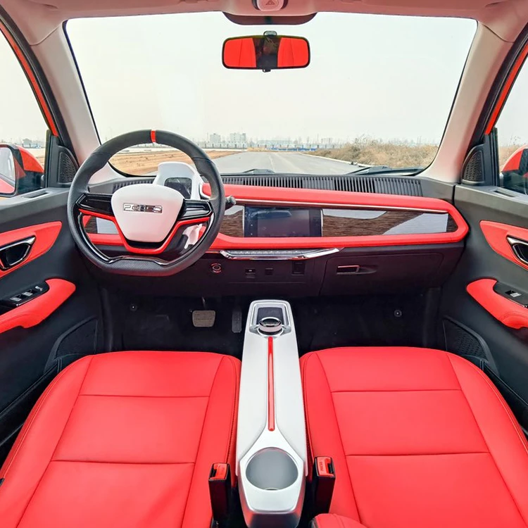 Four Wheeled High Speed Electric Car For Adults Five Colors 766L Capacity Large Size With Air Conditioning