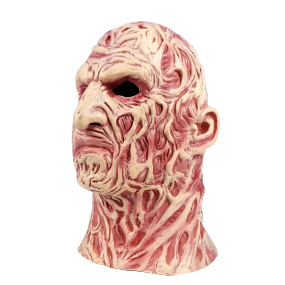 Hot Selling 2025 Scary White Ghost Halloween Mask Halloween Party Costume Role Play Horror Toy