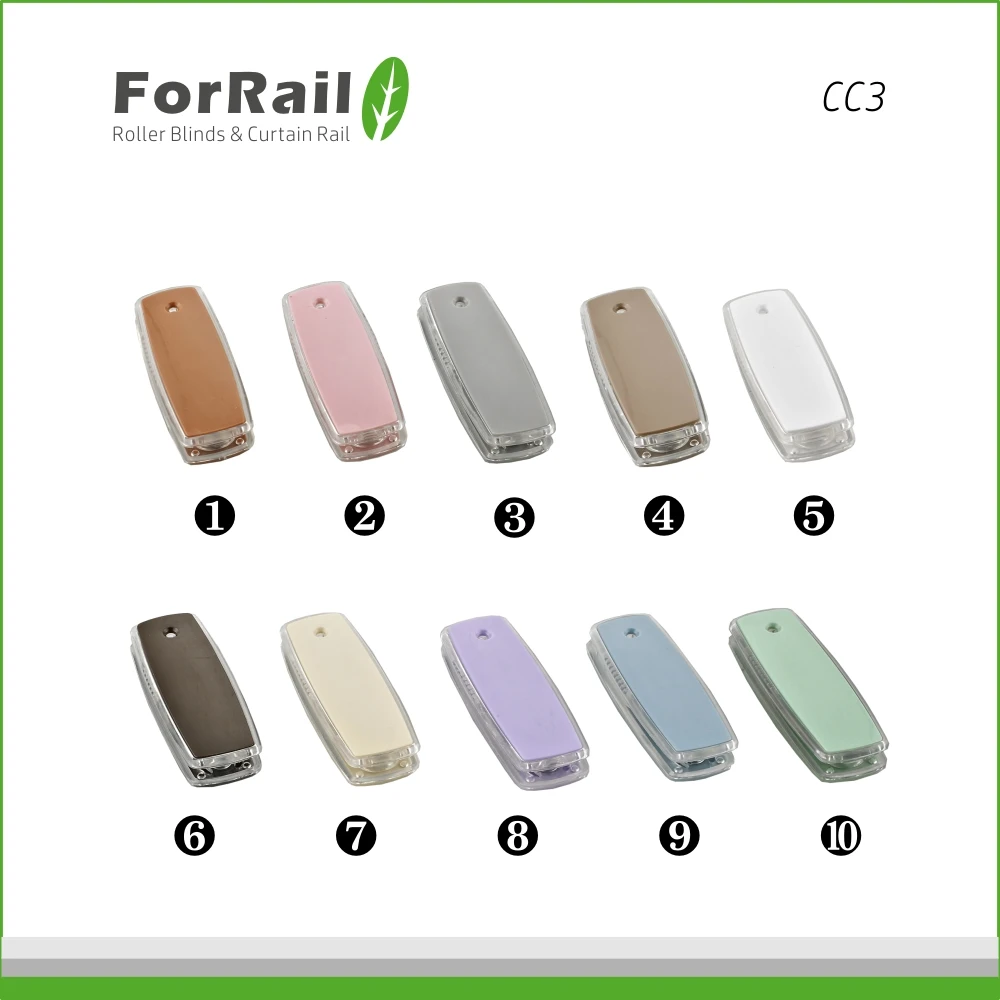 High-quality Roller blinds components - cord weight with pulley Acrylic window shades manufacture