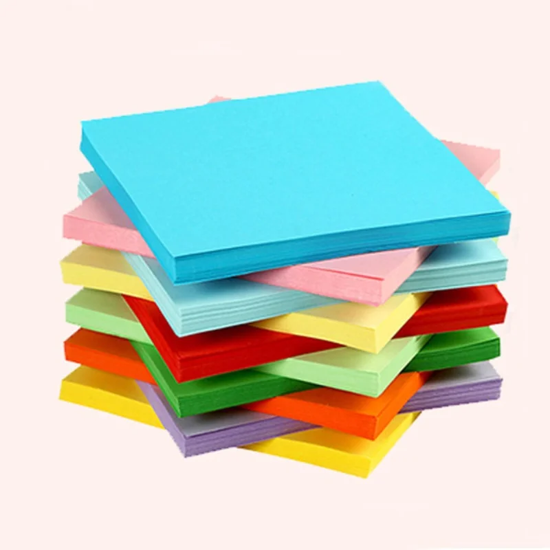 Sell Colour Copy Paper A4 Handmade Origami 100 Sheets of Office Electrostatic Printing Paper Advertising Paper