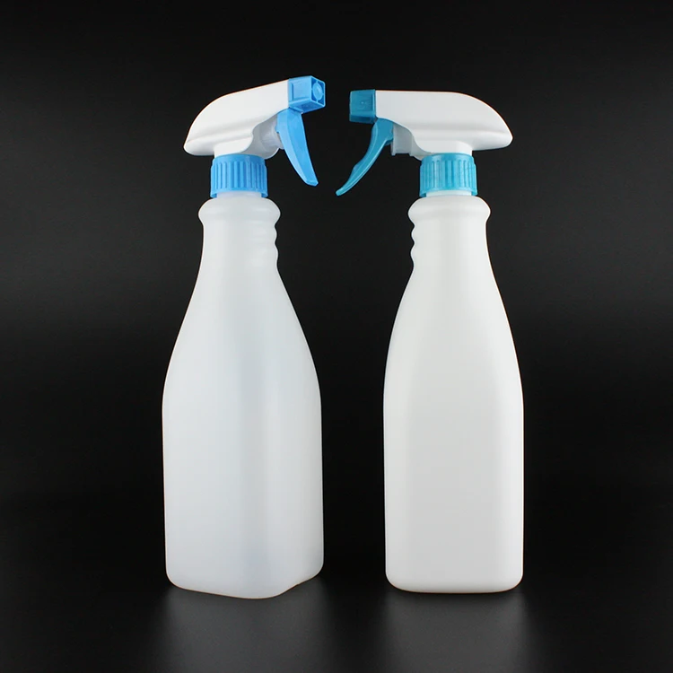 Custom Color White HDPE 25oz 750ml Can Car Care Spray Bottle Planting Pet Cleaning Toilet Leak Proof Empty Spray Bottle