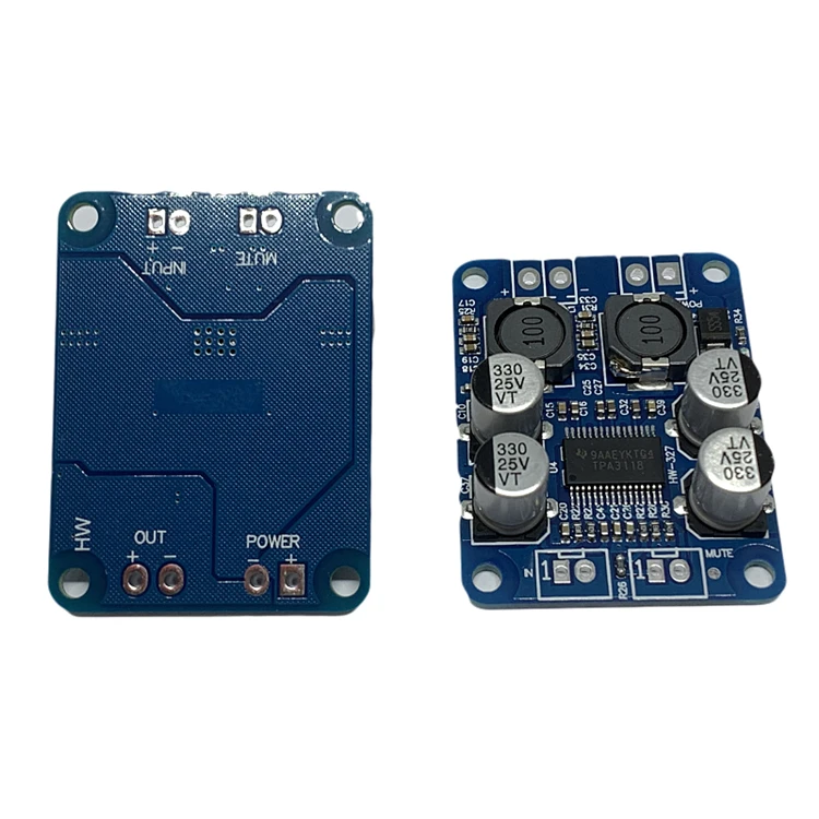 TPA3118 1X60W DC 8-24v класс D Плата усилителя моно цифровой аудио усилитель мощности PBTL AMP модуль TPA3118