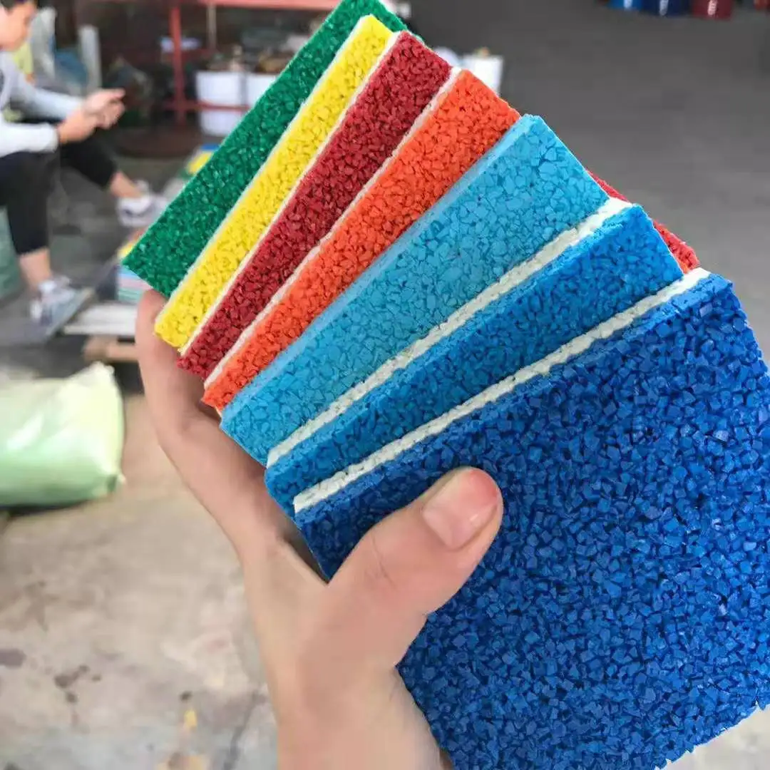 Environmental protection color EPDM pellet samples free