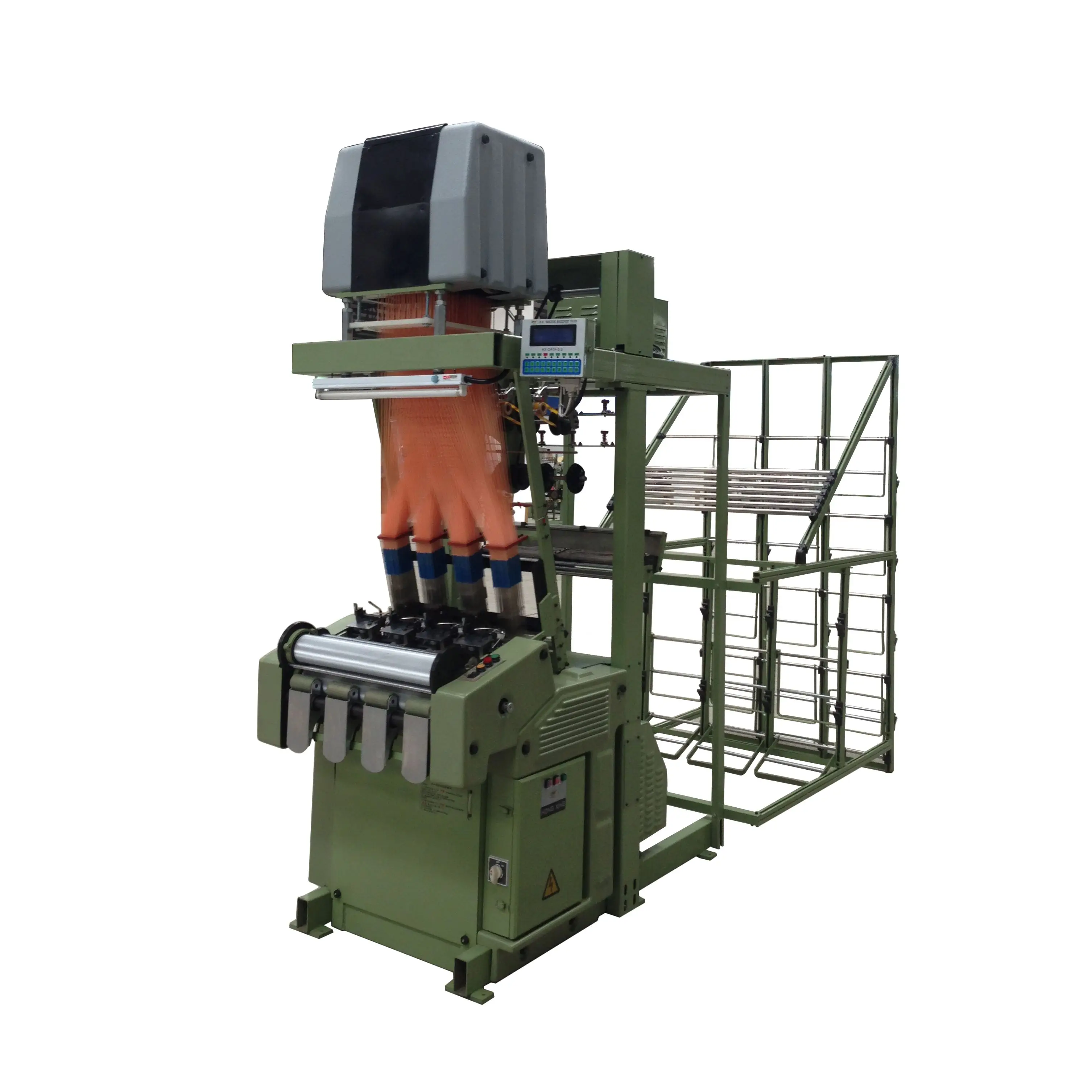 Computerized Jacquard Webbing Elastic Band Needle Loom Machine