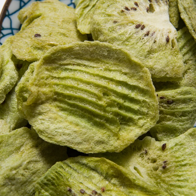 Leisure Snacks Freeze-dried Fruits Non-drying Dried Kiwi Fruit Freeze-dried Sugar-sweetened Kiwi Slices