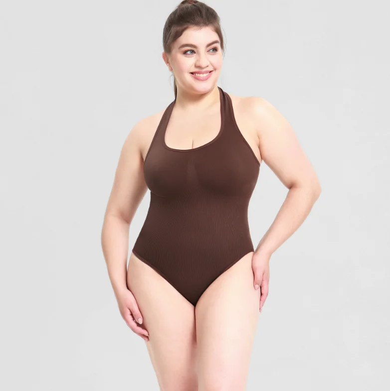 New Sexy Hollow Back Women Body Suit Elegant Lady Body One Piece Jumpsuits Thongs Full Body Shaper