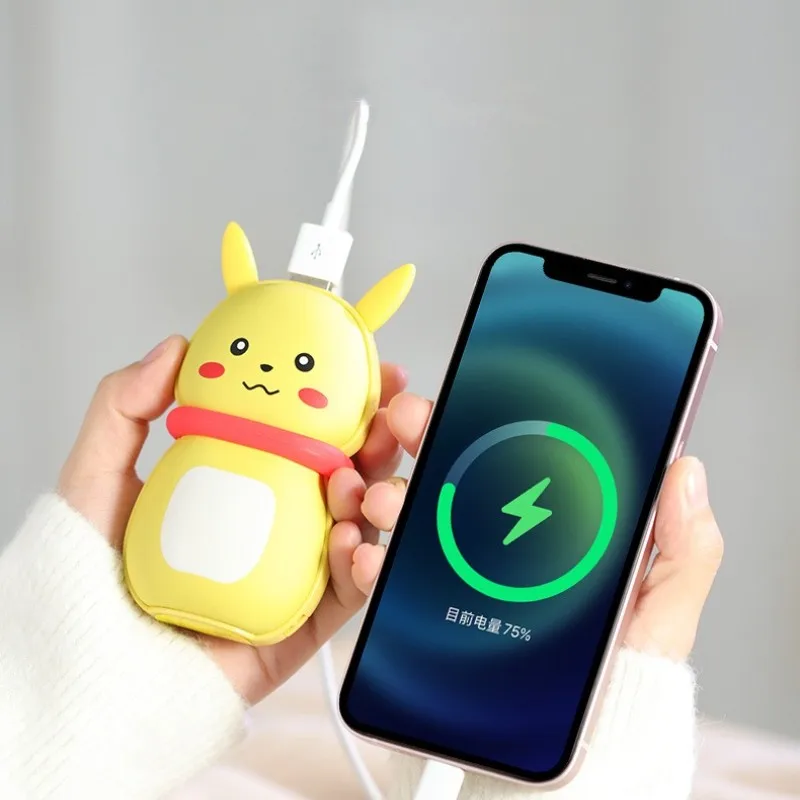Перезаряжаемые портативные электронные грелки для рук Pikachu новые подарочные наборы power bank