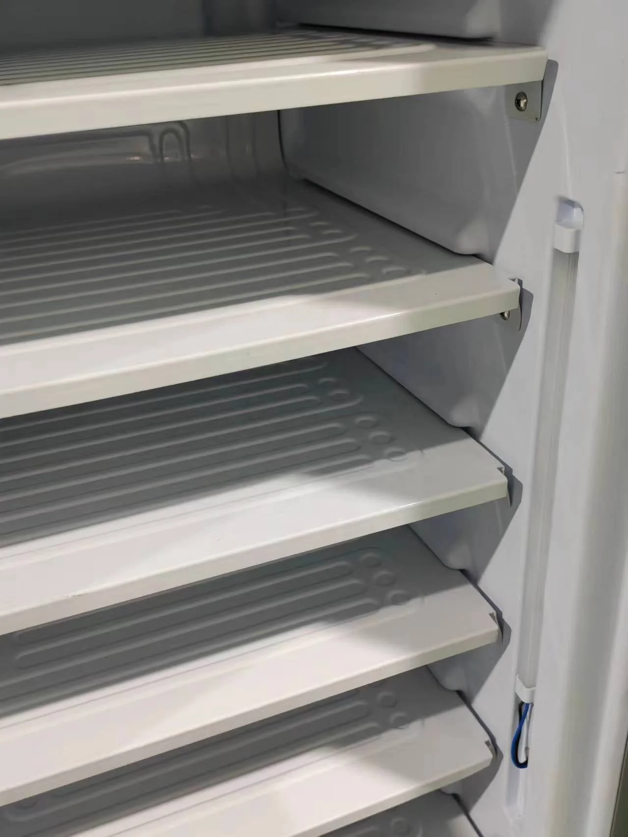 198L DC 24V ice block upright freezer business solar panel gel battery DIY Inflated plate fast frozen solar ice machine