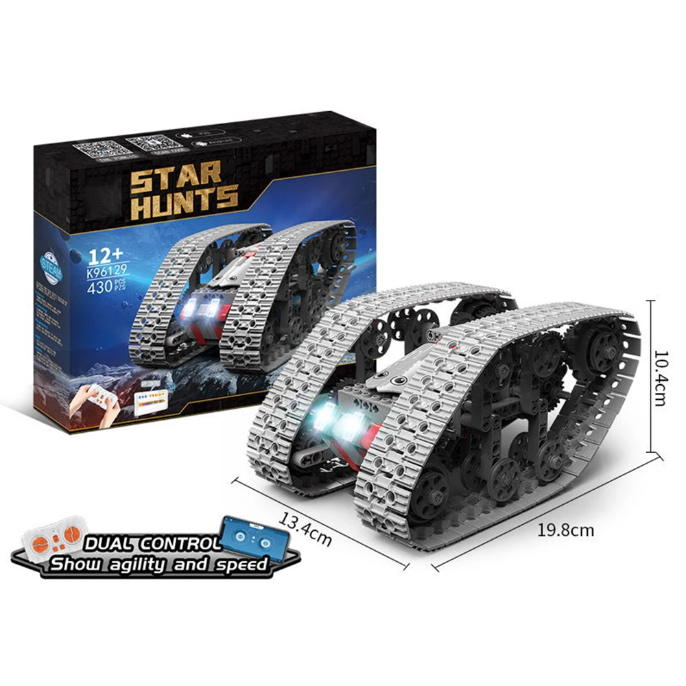 Programmable Steam Hypercar Racing Sport Car Remote Control Racing Block Running Bricks Car RC Building Bricks Toy Car