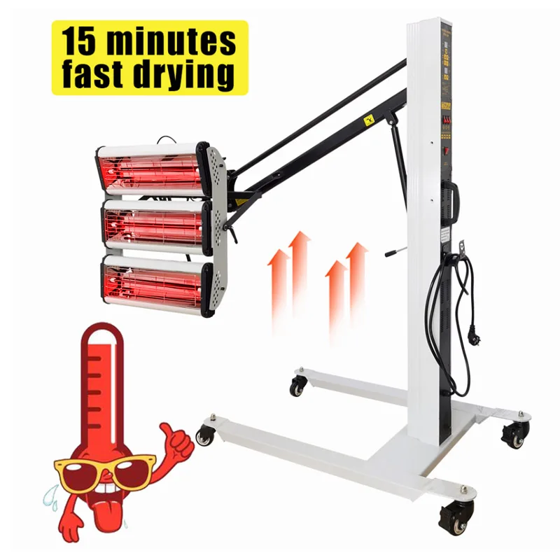 Shortwave other car care equipment infrared paint drying curing lamps