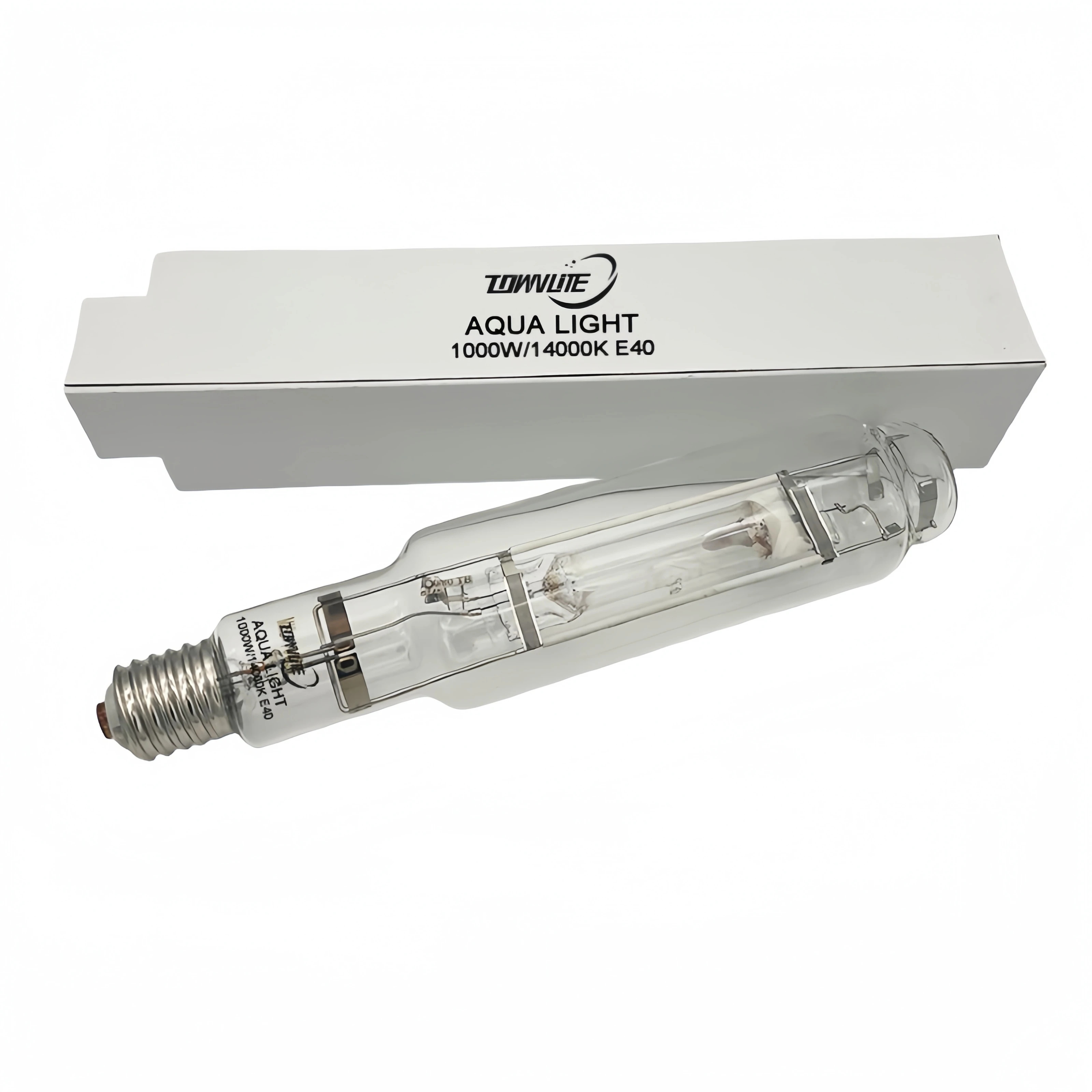 Single ended Metal Halide Lamp MH1000w AQUA LIGHT 14000K E39/E40 Bulb 360mm length and 75mm diameter