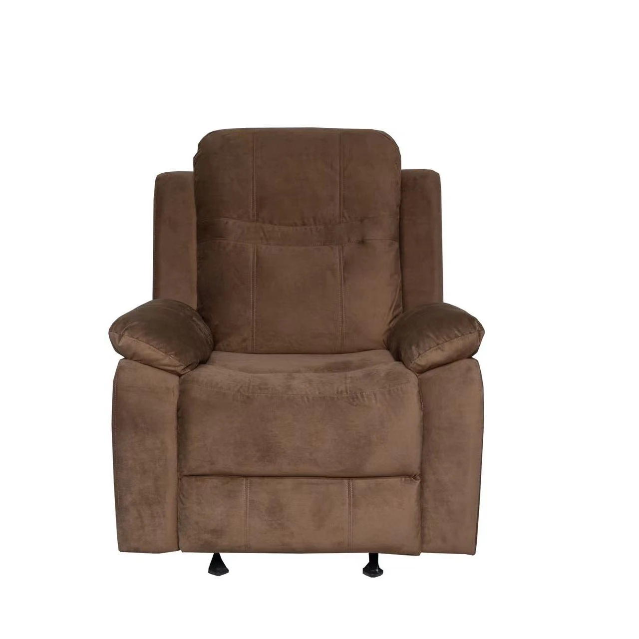 Factory price cheap hot sale Modern simple style 3+2+1 Linen fabric leather luxury Recliner sofa