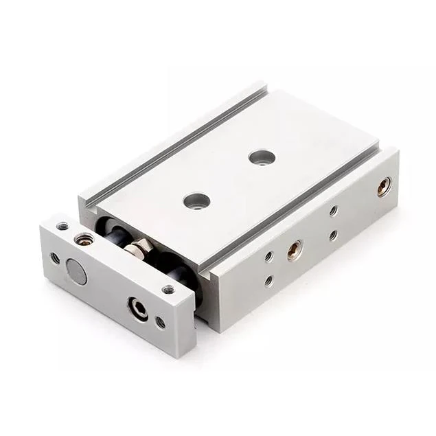 cxsm15*50 series Standard double piston Twin rod Slide Table Basic Thin Air Pneumatic cylinder